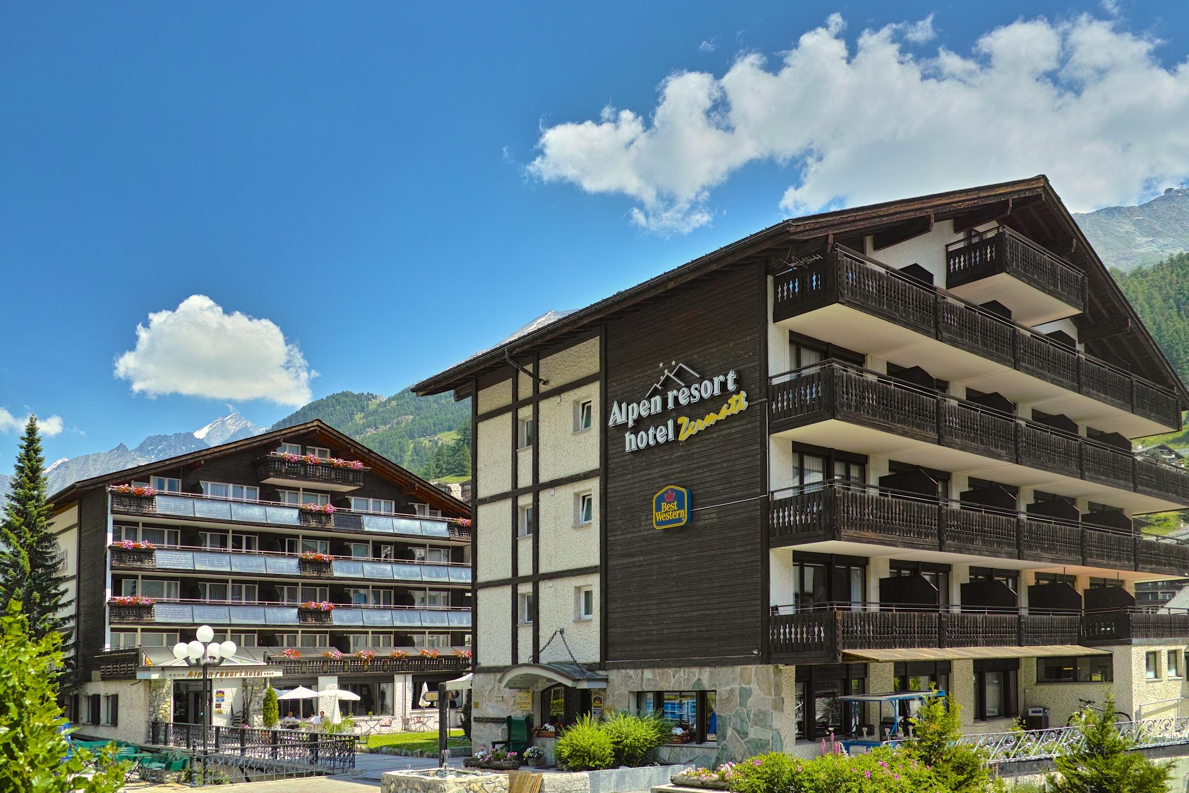 Alpen Resort & Spa Zermatt Exteriér fotografie